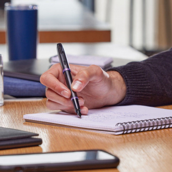 Ручка перьев. Parker IM Vibrant Rings F315