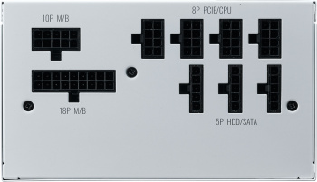 Блок питания Cooler Master ATX 650W V Gold V2 White Case