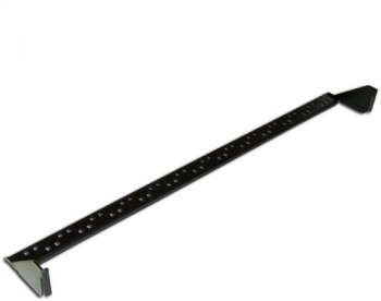 Кабельный органайзер горизонтальный Lanmaster NM-CMB-PPU односторонний гребенка 1U шир.:19