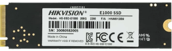Накопитель SSD Hikvision PCIe 3.0 x4 256GB HS-SSD-E1000/256G HS-SSD-E1000/256G Hiksemi