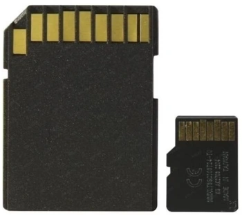 Флеш карта microSDHC 8GB Hikvision  HS-TF-C1(STD)/8G/Adapter