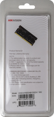 Память DDR4 16Gb 2666MHz Hikvision H KED4162DAB1D0ZA1 16G