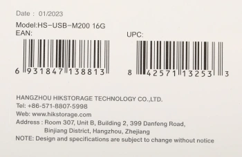 Флеш Диск Hikvision 16GB M200 Hiksemi