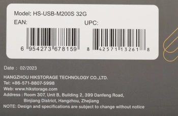 Флеш Диск Hikvision 32GB M200S Hiksemi