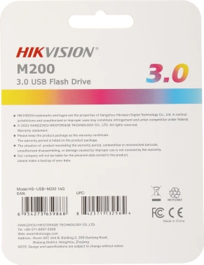 Флеш Диск Hikvision 16GB M200