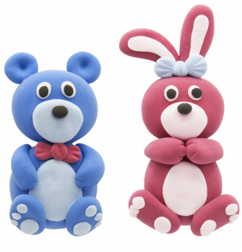 Пластилин легкий Silwerhof Веселые друзья LC24OP-360st