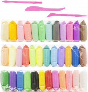 Пластилин легкий Silwerhof Веселые друзья LC36OP-540st