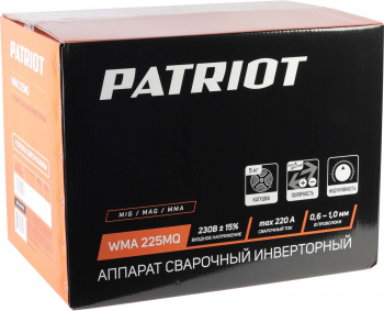 Сварочный полуавтомат Patriot WMA 225MQ