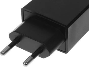 Сетевое зар./устр. BoraSCO 2.1A 2xUSB универсальное черный (20649)