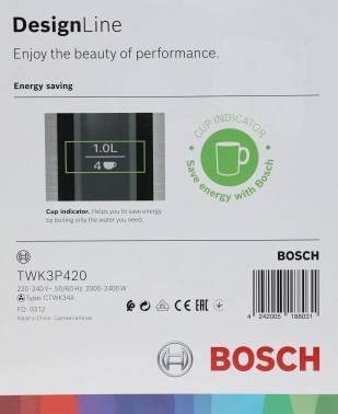 Чайник электрический Bosch TWK3P