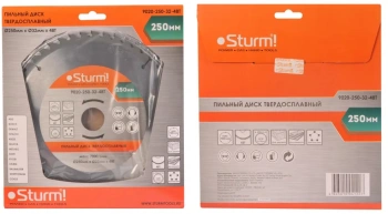 Диск пильный по дер. Sturm! 9020-250-32-48T