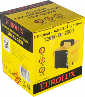 Тепловая пушка электрическая Eurolux ТЭПК-EU-2000