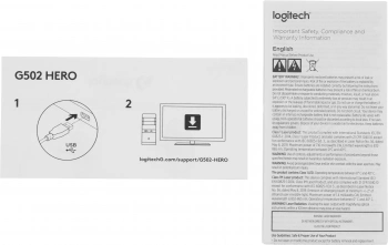 Мышь Logitech G502 Hero