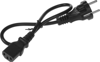 Шнур питания Lanmaster LAN-PP13/SH-0.5-BK