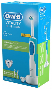 Зубная щетка электрическая Oral-B Vitality D12.523.1 CrossAction Dark