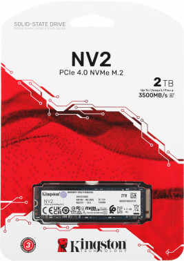 Накопитель SSD Kingston PCIe 4.0 x4 2TB SNV2S/2000G