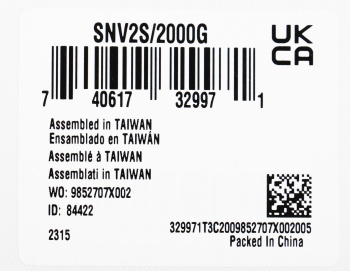 Накопитель SSD Kingston PCIe 4.0 x4 2TB SNV2S/2000G