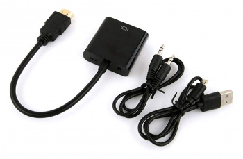 Переходник Buro HDMI-M-VGA-F-WUSB