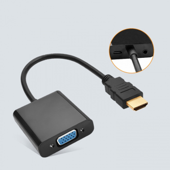 Переходник Buro HDMI-M-VGA-F-WUSB