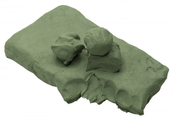 Глина для лепки Silwerhof Монстрики куск. голубой 1000гр. вак.пак.