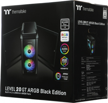 Корпус Thermaltake Level 20 ARGB Bkack Edition