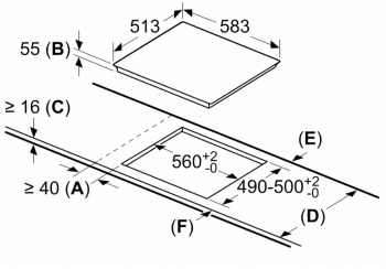 Индукционная варочная поверхность Bosch PUE64KBB5E