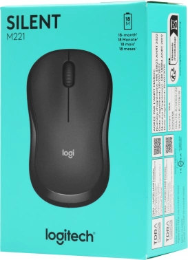 Мышь Logitech Silent M221