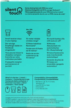 Мышь Logitech Silent M221