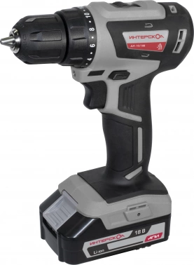 Дрель-шуруповерт Интерскол ДА-10/18В