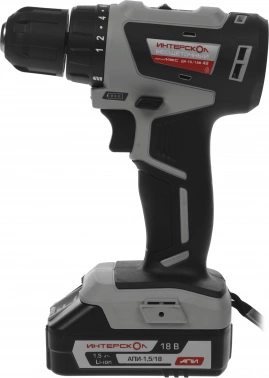Дрель-шуруповерт Интерскол ДА-10/18В