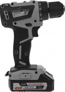 Дрель-шуруповерт Интерскол ДА-10/18В