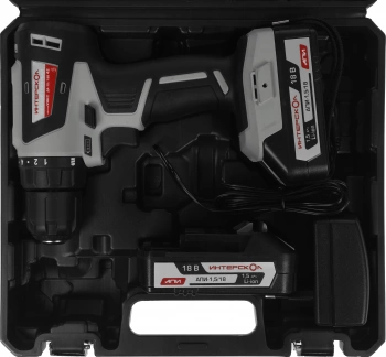 Дрель-шуруповерт Интерскол ДА-10/18В