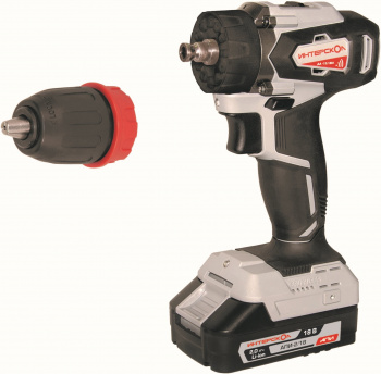 Дрель-шуруповерт Интерскол ДА-13/18ВК