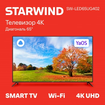 Телевизор LED Starwind 65