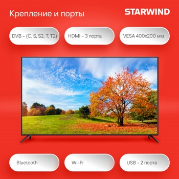 Телевизор LED Starwind 65