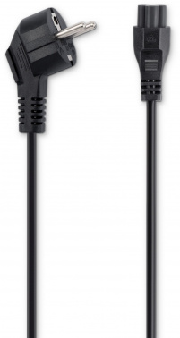 Кабель Buro IEC C5 (3-pin) Евровилка 3м (BU-PCAB-3-3PIN)