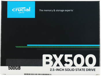 Накопитель SSD Crucial S SATA-III 500GB CT500BX500SSD1