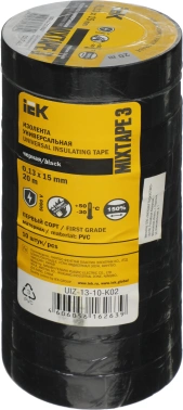 Изолента IEK  UIZ-13-10-K02