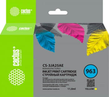 Картридж струйный Cactus CS-3JA25AE
