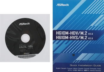 Материнская плата Asrock H610M-HVS/M.2 R2.0