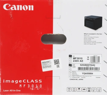 МФУ лазерный Canon imageClass MF3010