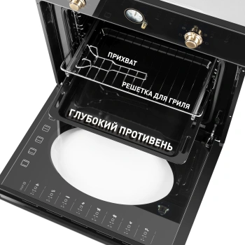 Духовой шкаф Электрический Maunfeld EOEFG.566RBG.RT