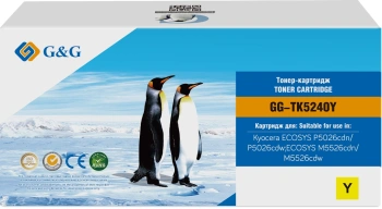 Картридж лазерный G&G GG-TK5240Y