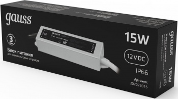 Блок питания Gauss  202023015