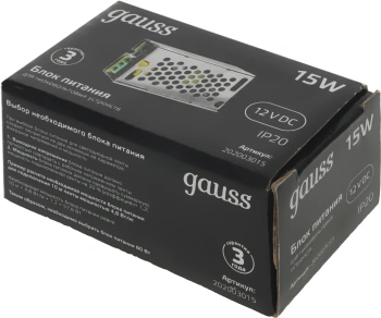 Блок питания Gauss  202003015