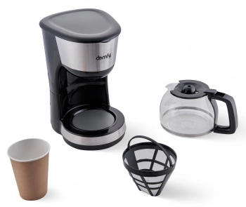 Кофеварка капельная Domfy metal DSM-CM301