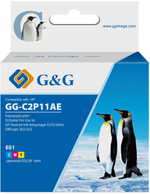 Картридж струйный G&G GG-C2P11AE