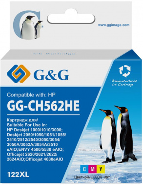 Картридж струйный G&G GG-CH562HE