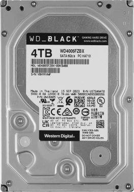 Жесткий диск WD SATA-III 4TB  WD4005FZBX