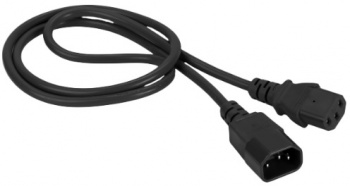 Шнур питания Lanmaster LAN-PP13/14-5.0-BK